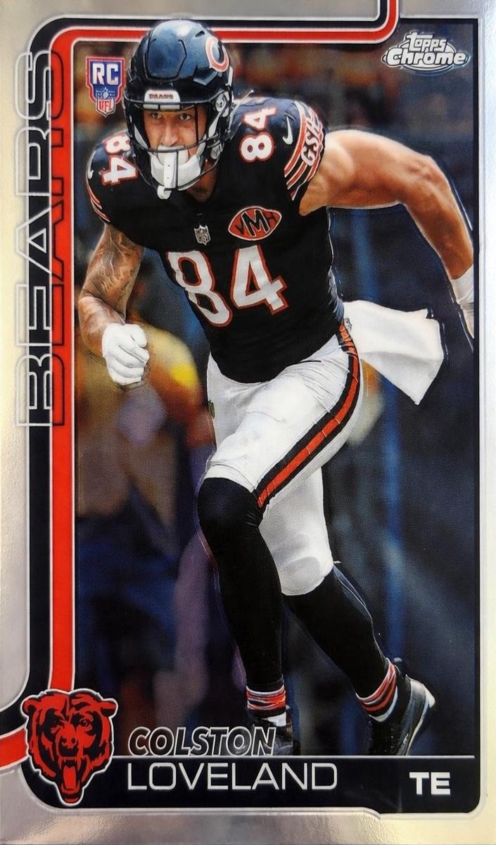 Colston Loveland 2025 Topps Chrome Football