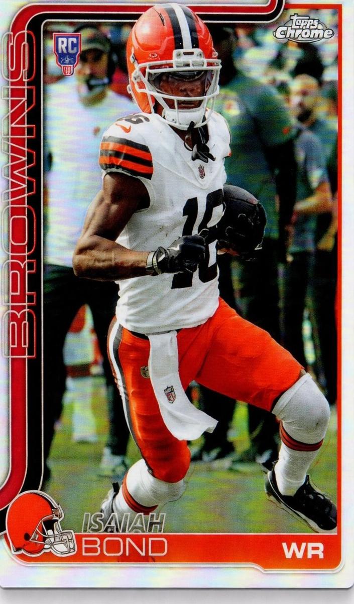 Isaiah Bond 2025 Topps Chrome Football card