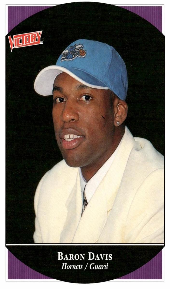 1999 Upper Deck Victory Baron Davis #433 card