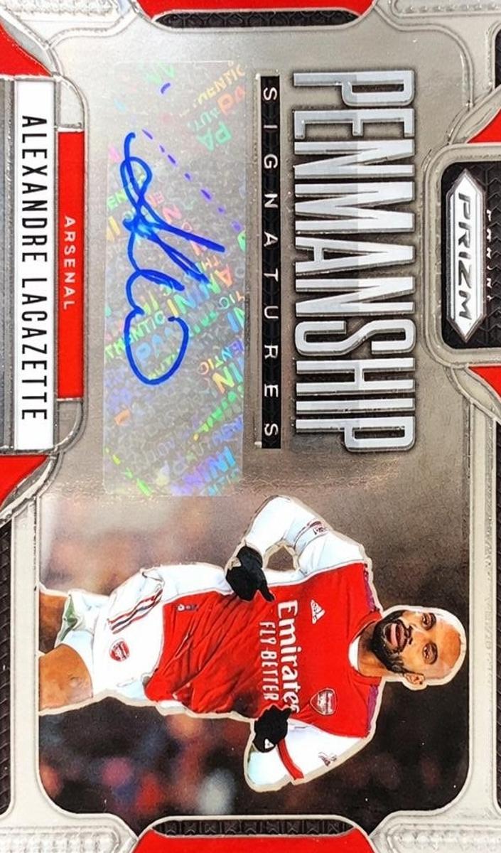 2024 Panini Prizm Premier League Alexandre Lacazette #P-AL card