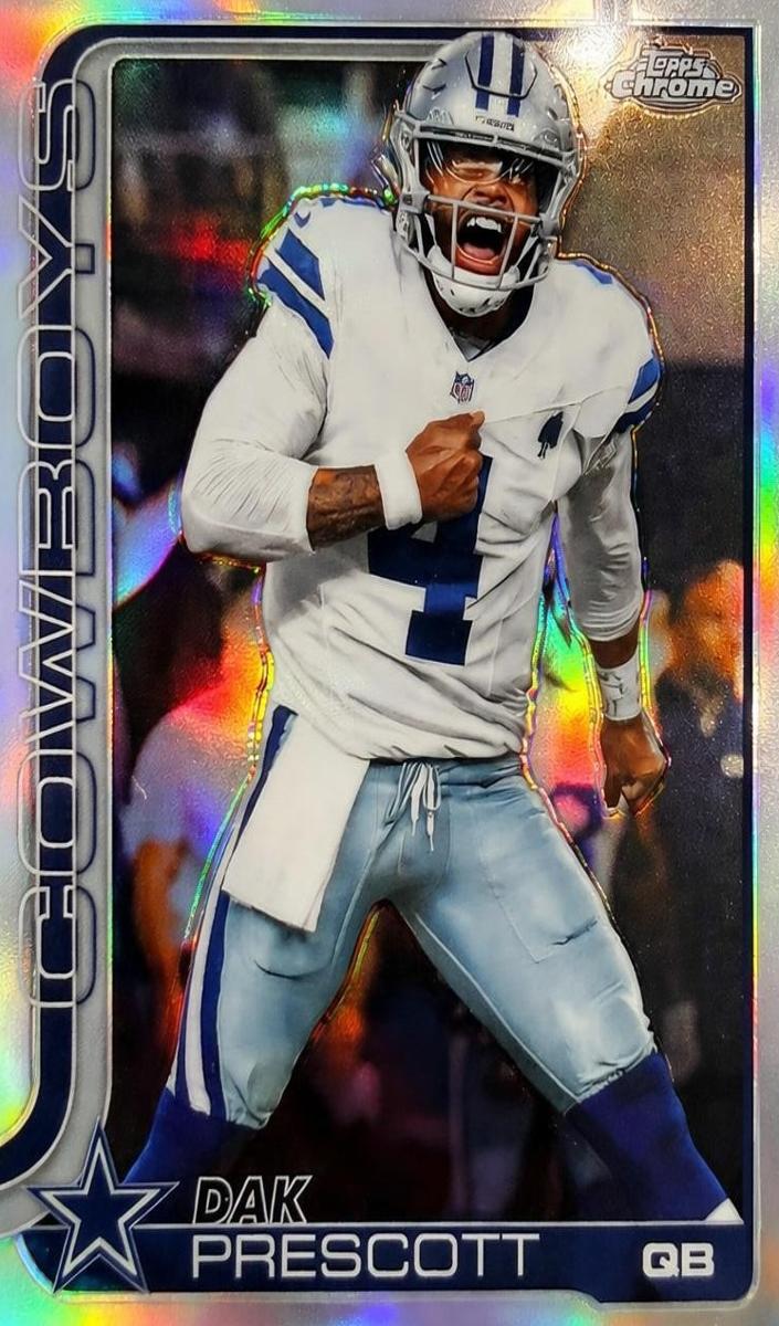 Dak Prescott 2025 Topps Chrome Football card