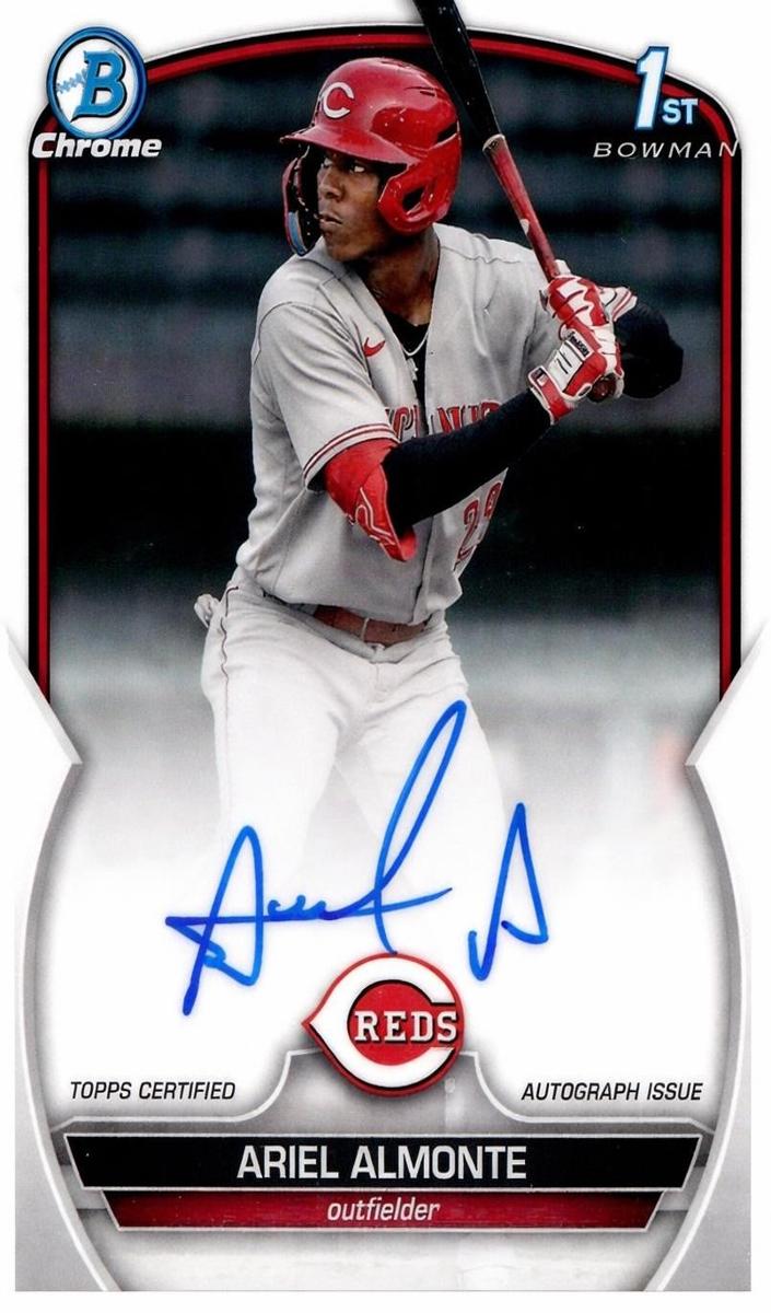 2023 Bowman Chrome Ariel Almonte #CPA-AA card