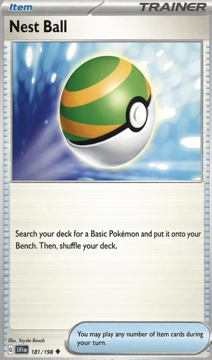 Nest Ball 2023 Pokemon Scarlet & Violet