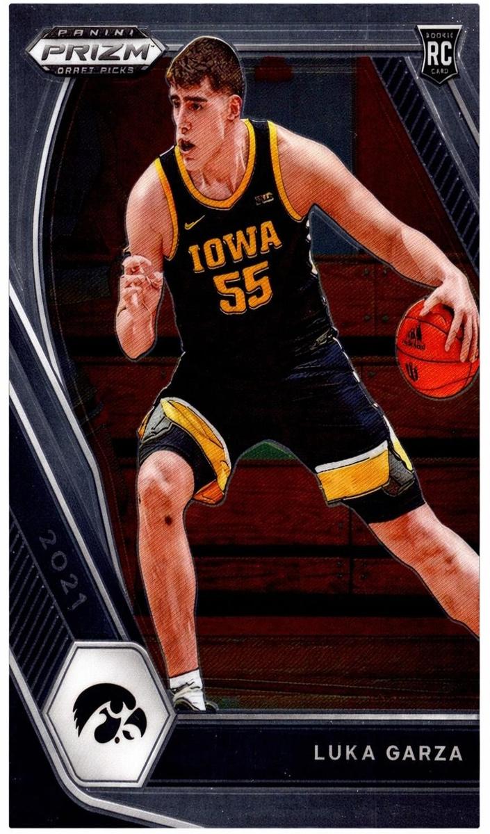2021 Panini Prizm Draft Picks Luka Garza #51 card