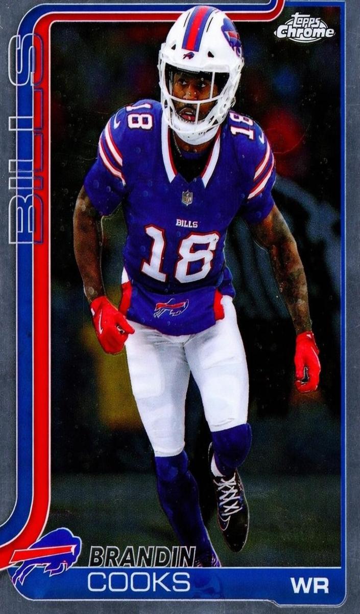 Brandin Cooks 2025 Topps Chrome Football card