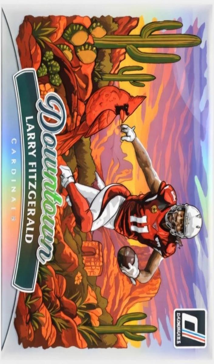 2025 Panini Donruss Downtown Horizontal Larry Fitzgerald #5 card