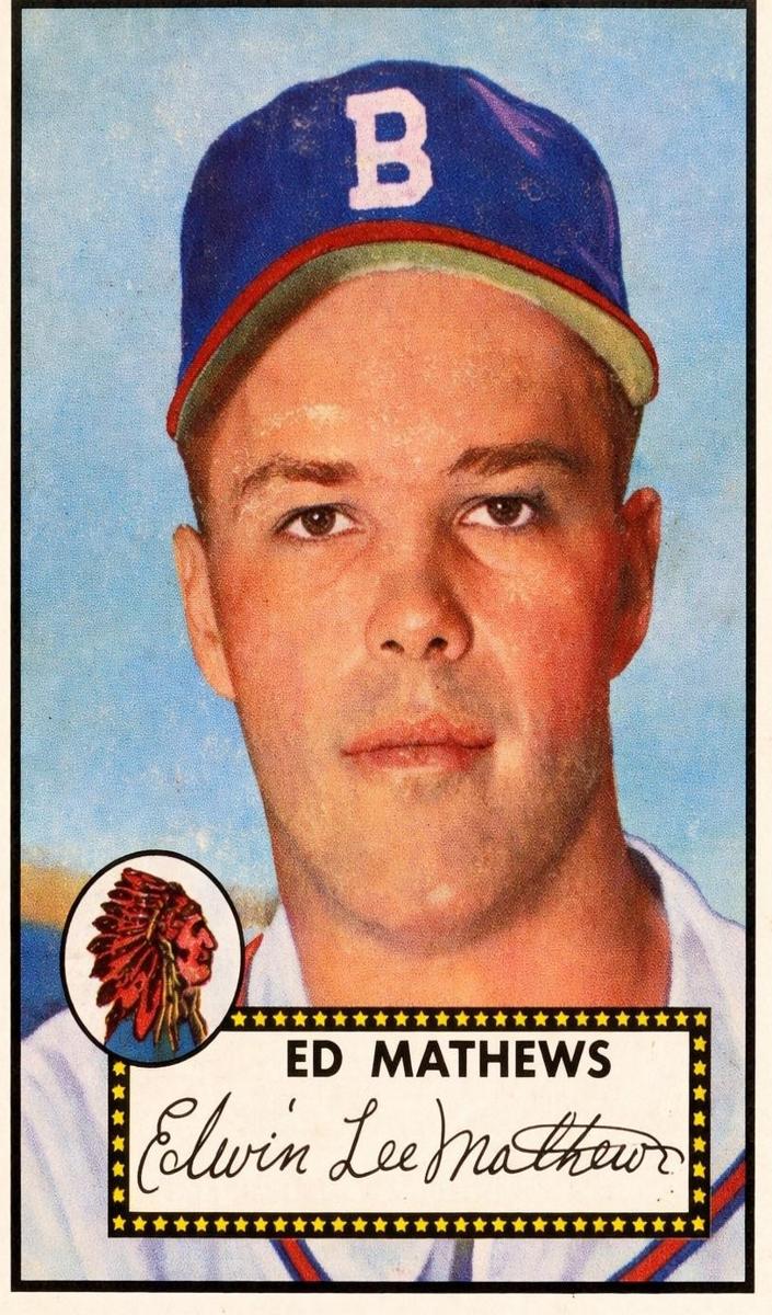 1952 Eddie Mathews #407