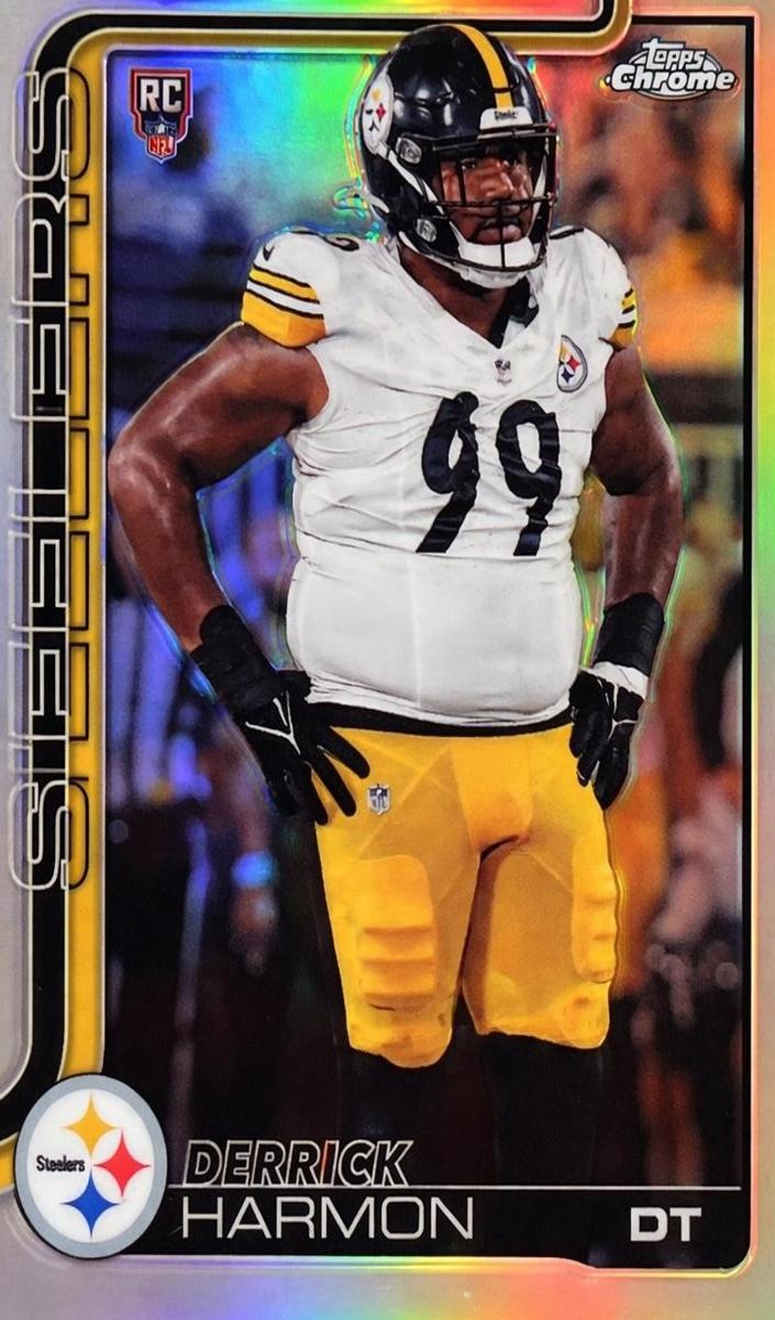 Derrick Harmon 2025 Topps Chrome Football card