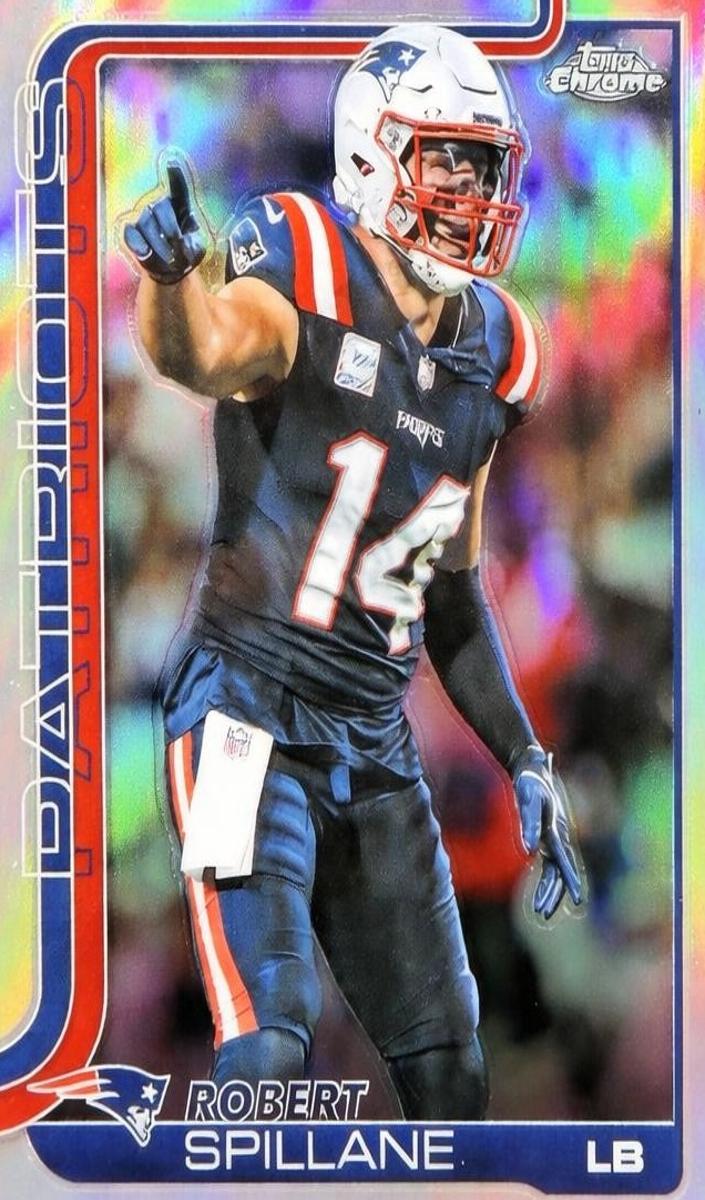 Robert Spillane 2025 Topps Chrome Football card