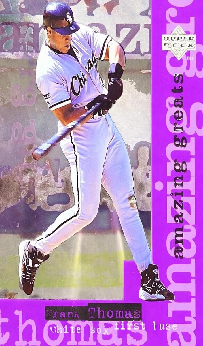 1998 Upper Deck Frank Thomas #AG20 card