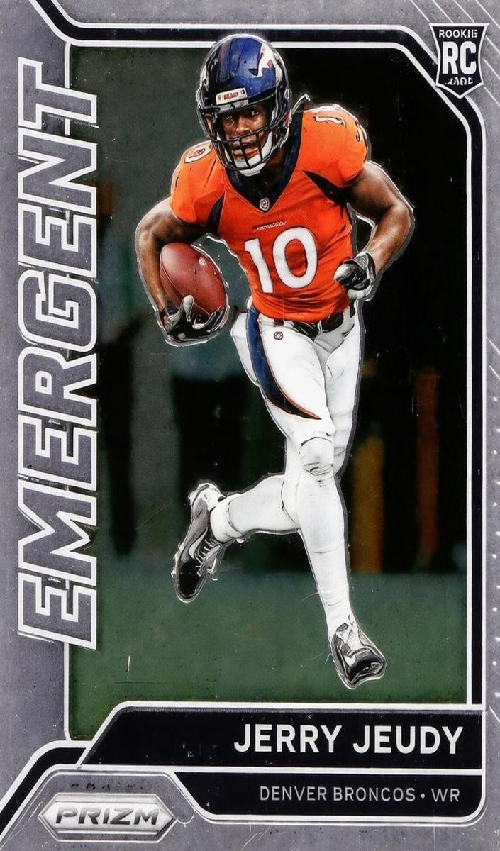 2020 Panini Prizm Jerry Jeudy #8 card