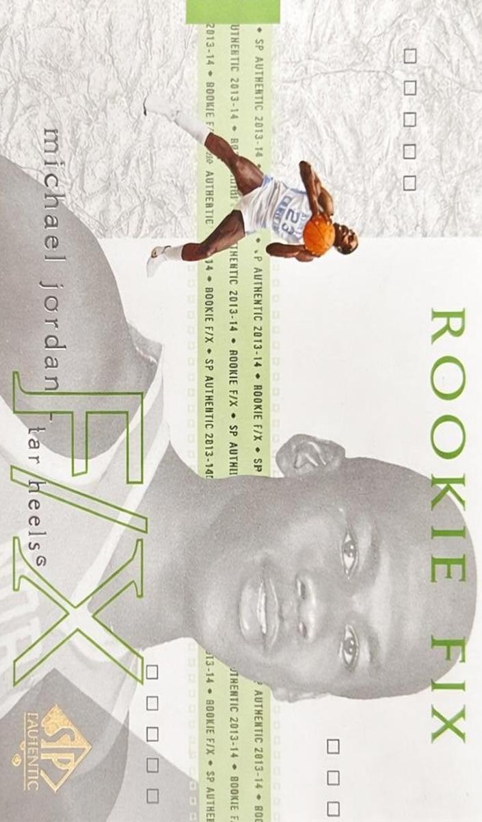 2013 SP Authentic Michael Jordan #72 card