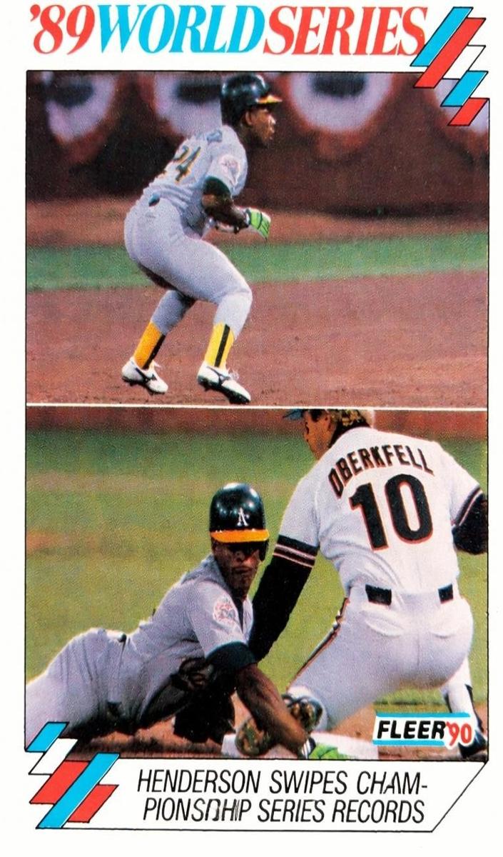 1990 Rickey Henderson [Base ] #11