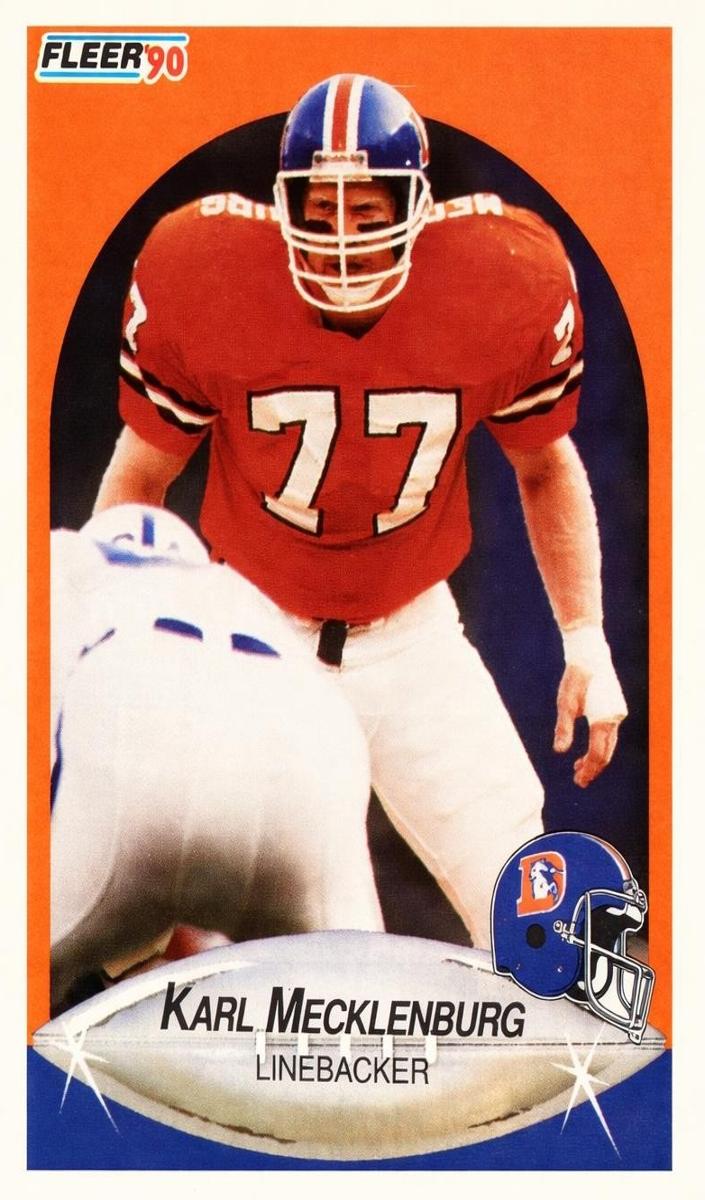 1990 Karl Mecklenburg [Base ] #28