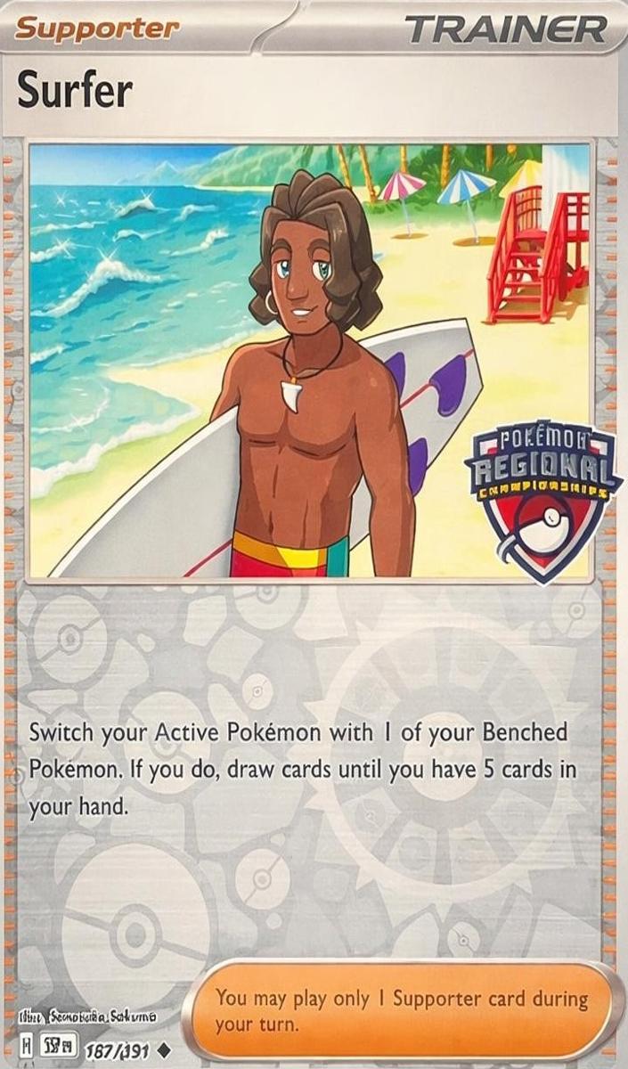 Surfer 2024 Pokemon Scarlet & Violet Surging Sparks