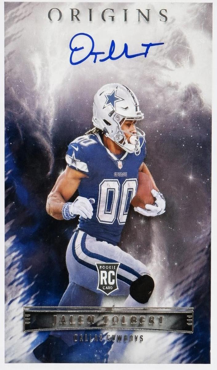 2022 Panini Origins Jalen Tolbert #RAU-JTO card