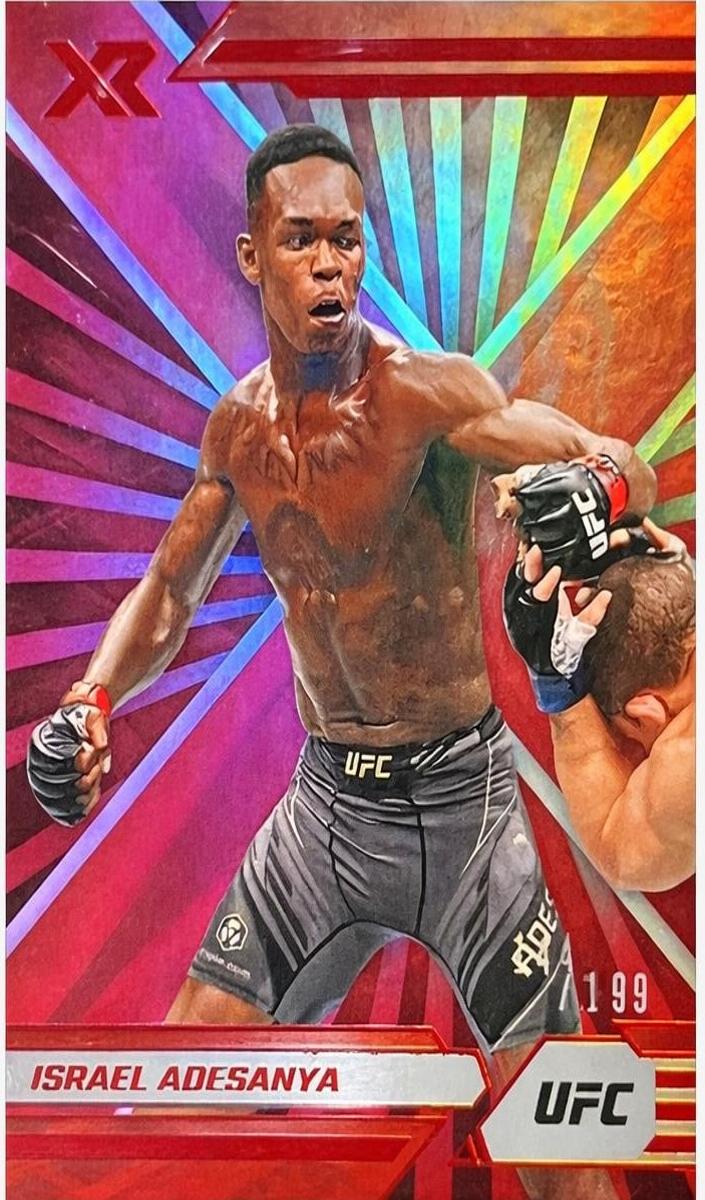 2022 Israel Adesanya [Red] #271