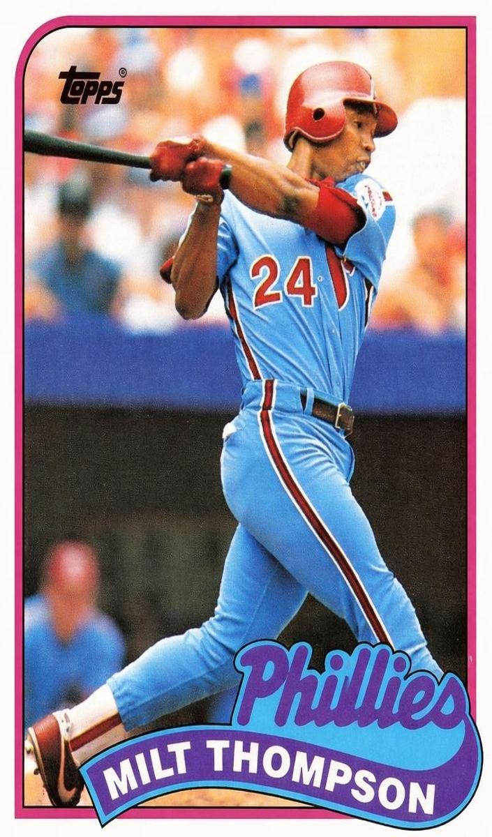 1989 Milt Thompson #128