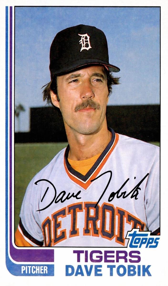 1982 Topps Dave Tobik #391 card