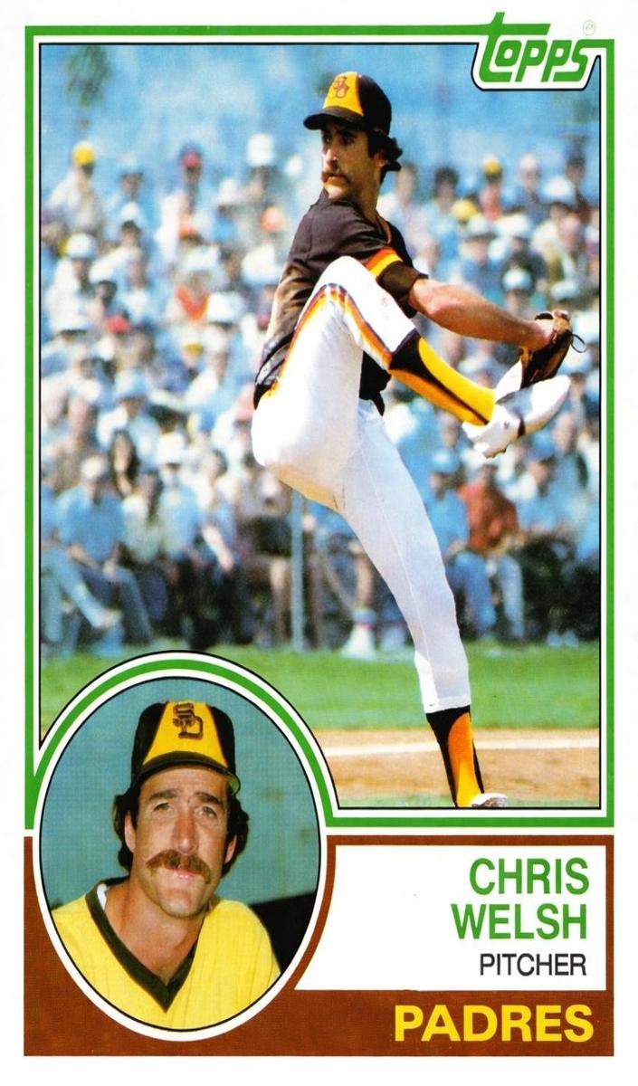 1983 Topps Chris Welsh #118 card