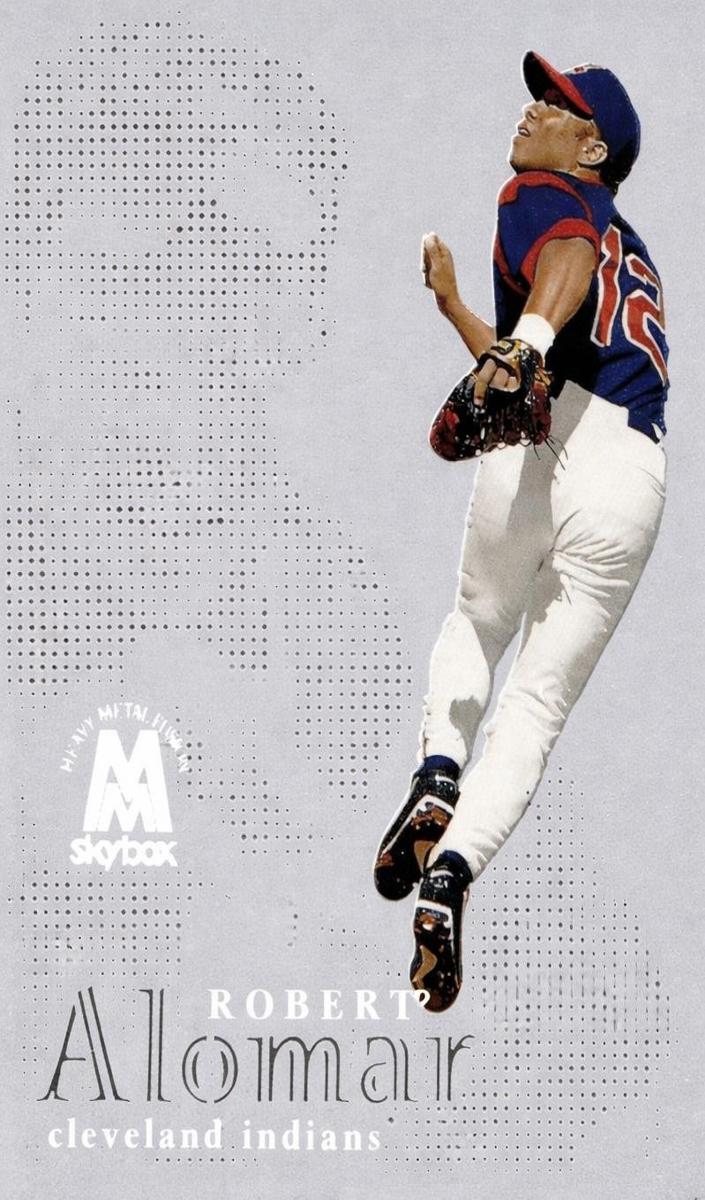 1999 Skybox Molten Metal Fusion Roberto Alomar #5F card
