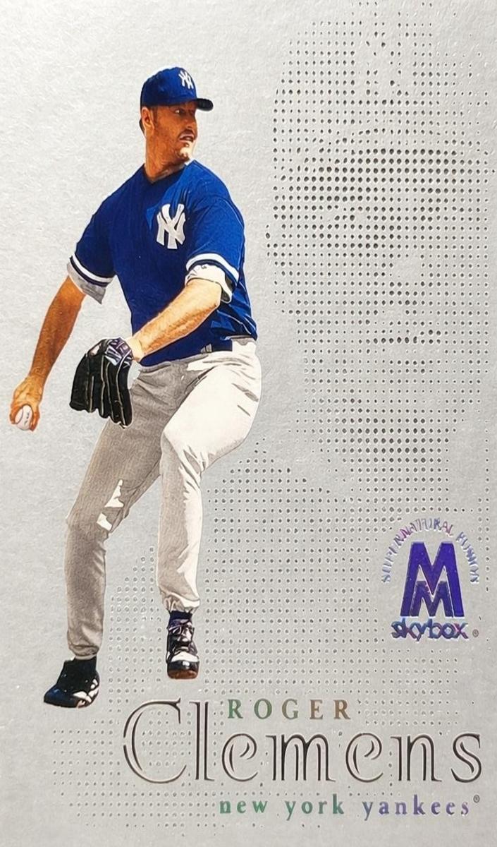 1999 Skybox Molten Metal Fusion Roger Clemens #47F card