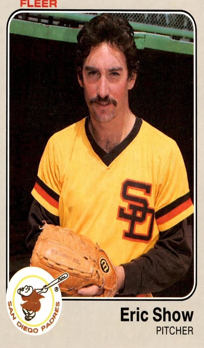 1983 Fleer Eric Show #372 card