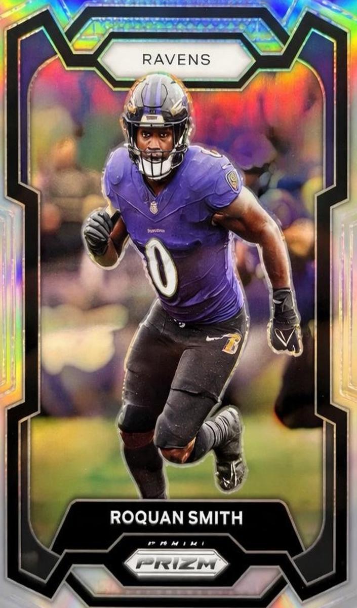 Roquan Smith 2023 Prizm Football card
