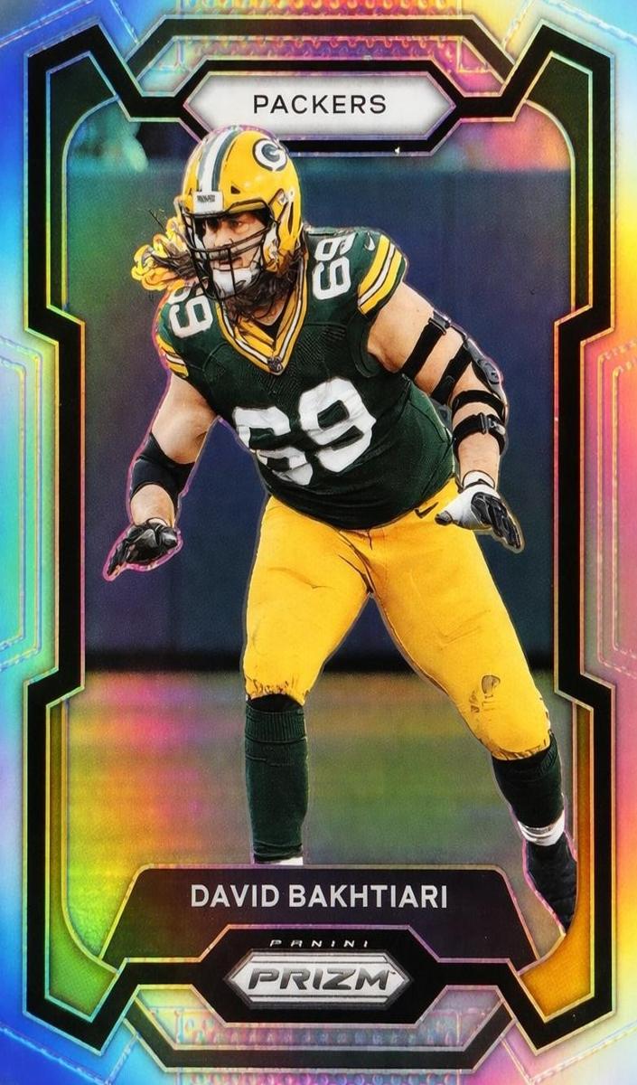 David Bakhtiari 2023 Prizm Football card