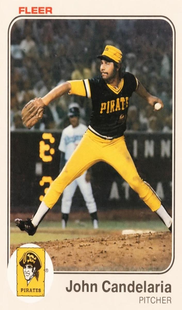 1983 Fleer John Candelaria #304 card