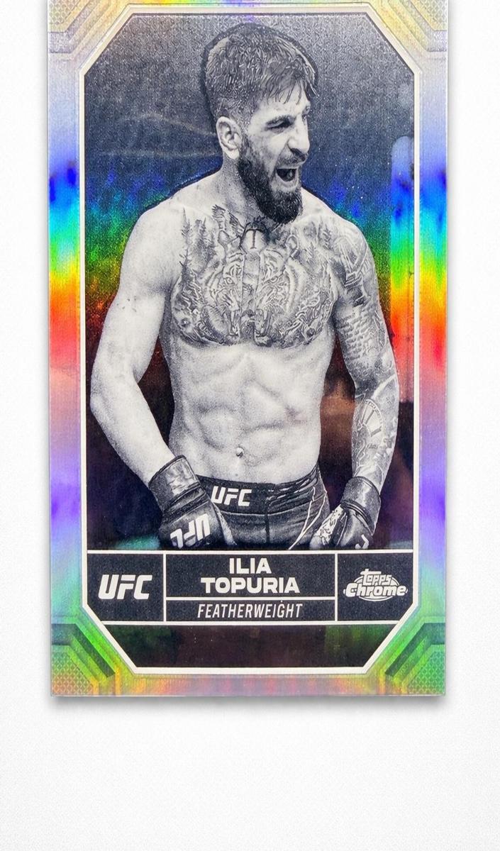 2024 Ilia Topuria [Negative Refractor] #77