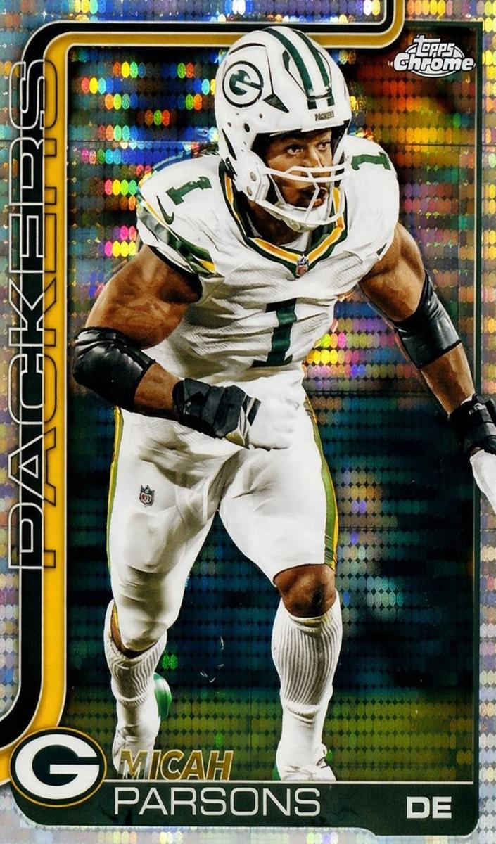 2025 Topps Chrome Micah Parsons #77 card