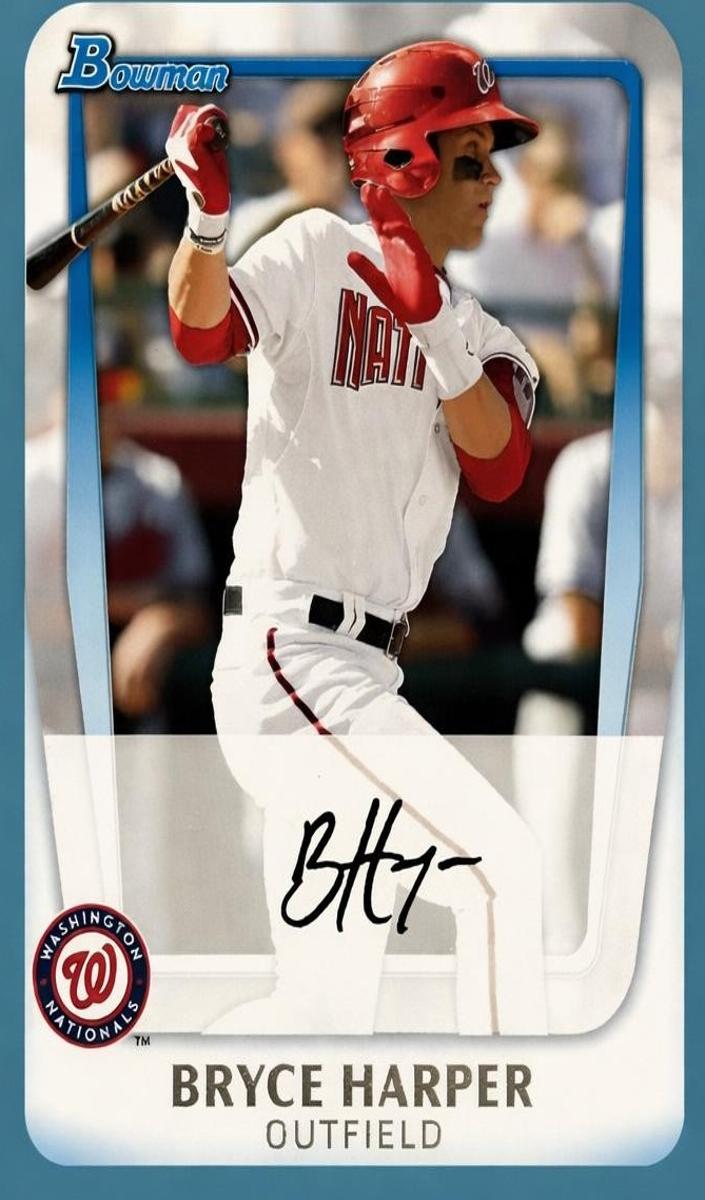 2011 Bowman Bryce Harper [Blue] #BP1 card