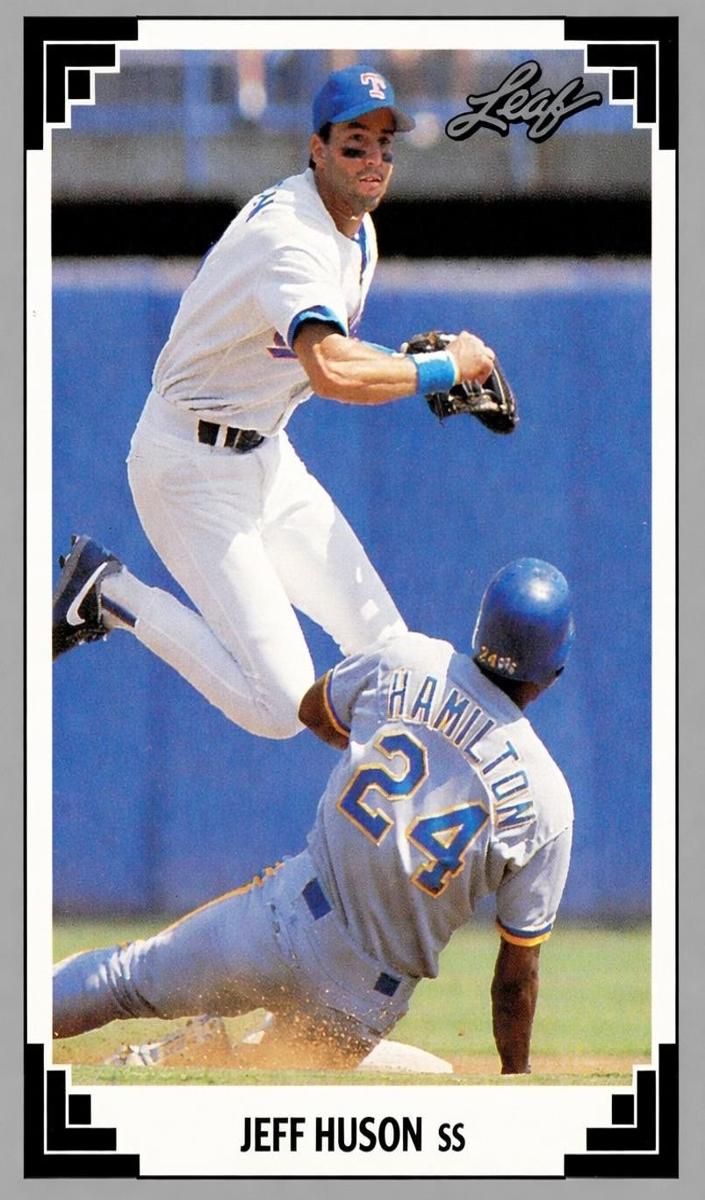 1991 Leaf Jeff Huson #134 card