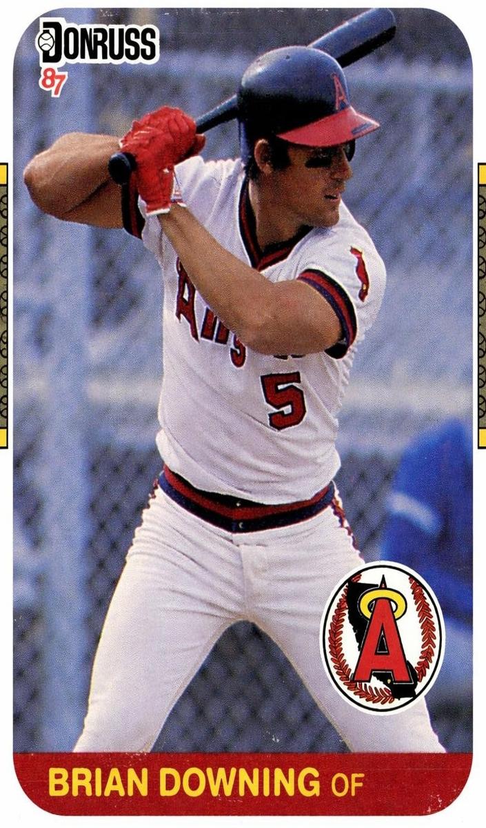 1987 Brian Downing #86