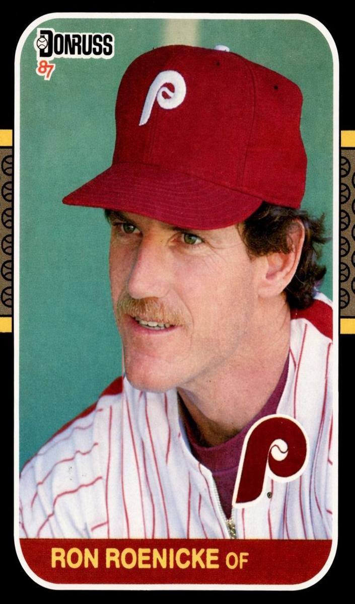 1987 Donruss Ron Roenicke #412 card