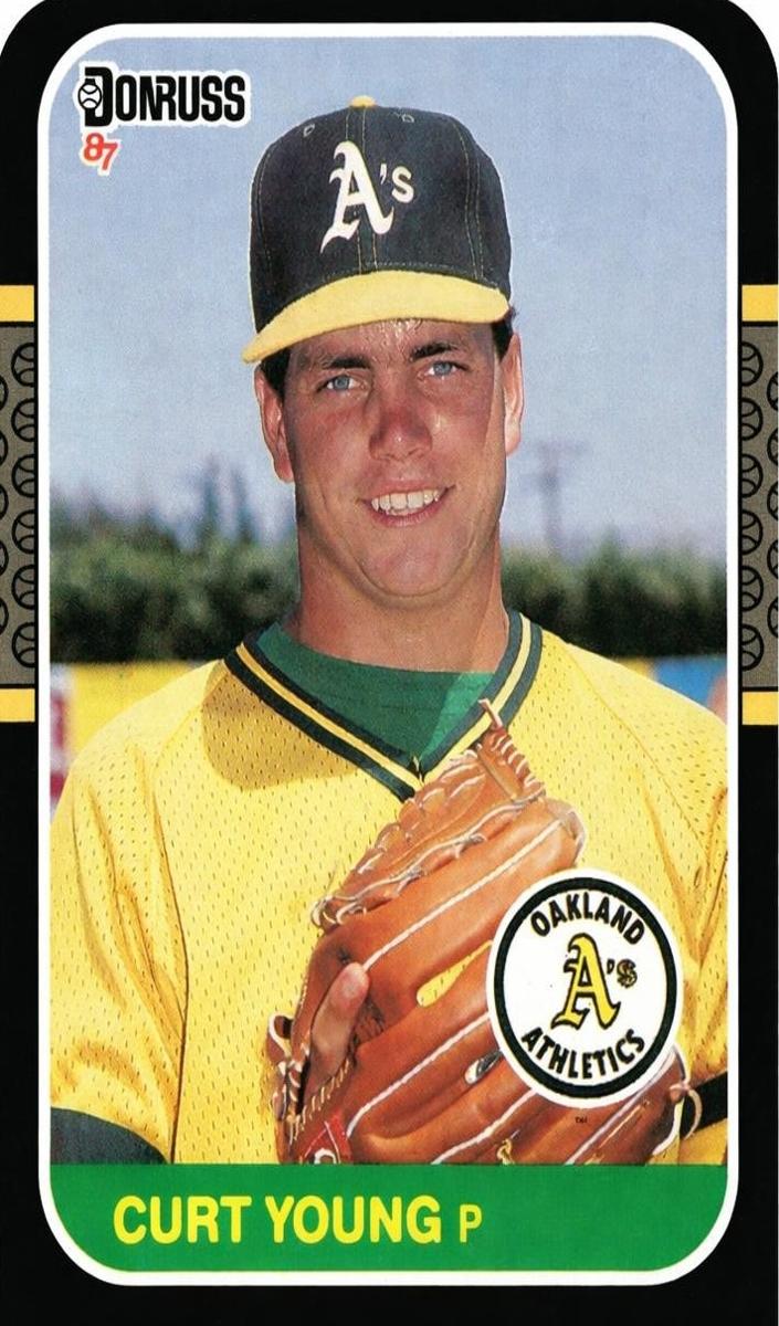 1987 Curt Young #344