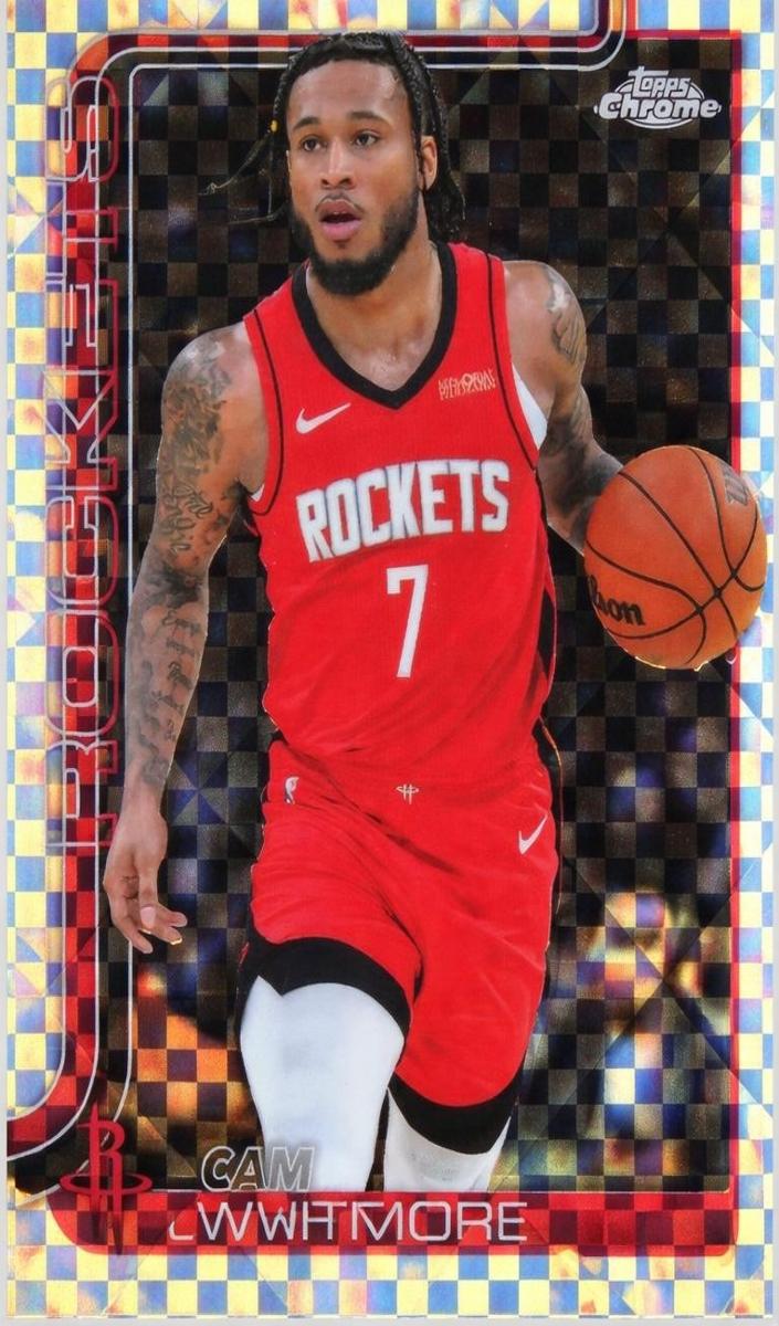 Cam Whitmore 2025-26 Topps Chrome Basketball card
