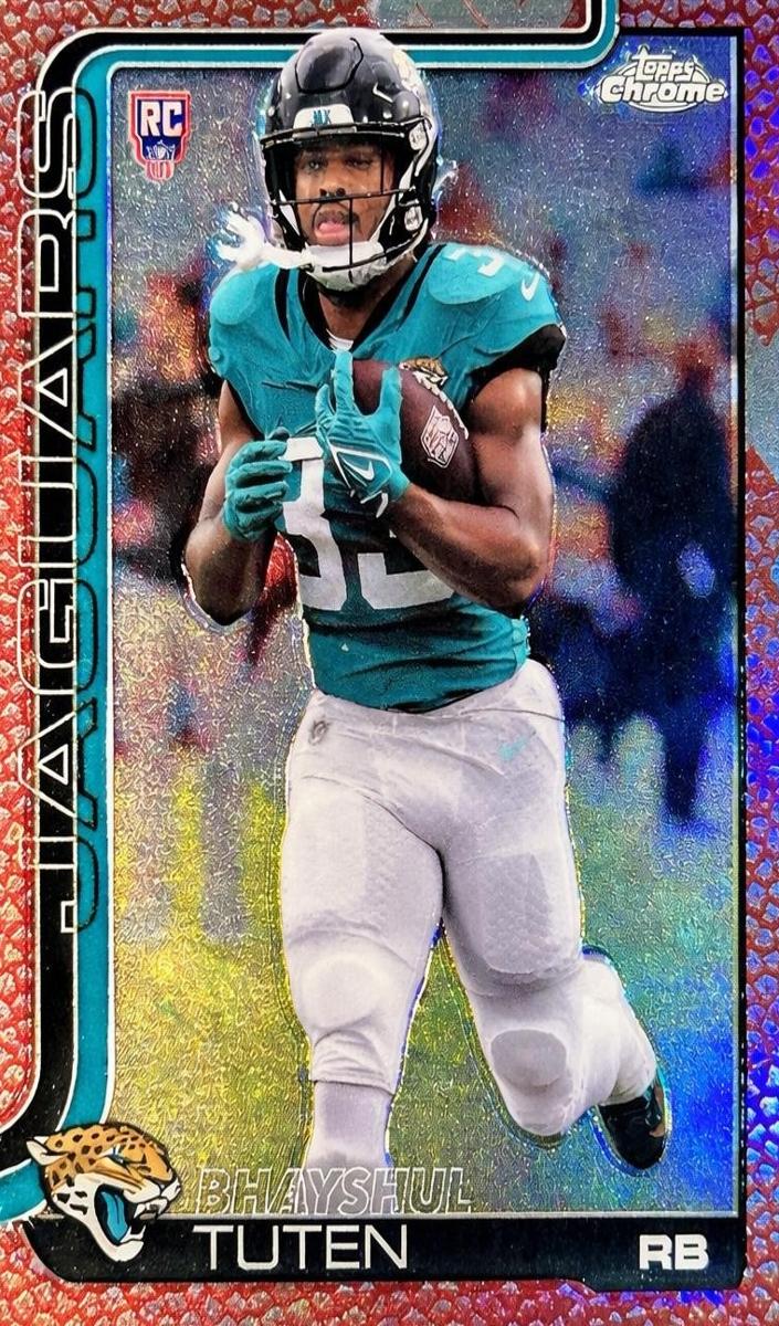 2025 Topps Chrome Bhayshul Tuten [Refractor] #389 card