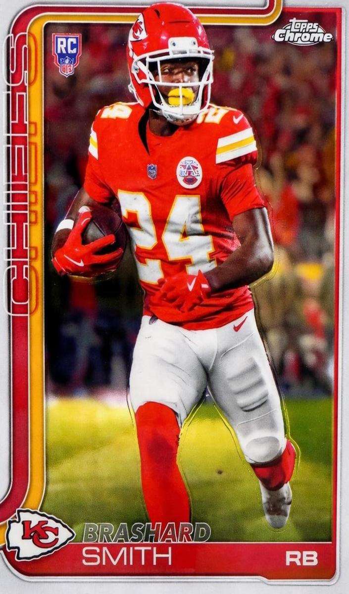 Brashard Smith 2025 Topps Chrome Football card