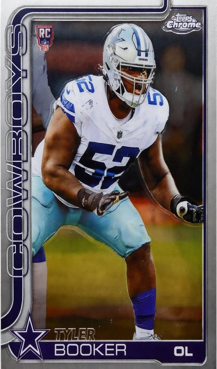 Tyler Booker 2025 Topps Chrome Football card