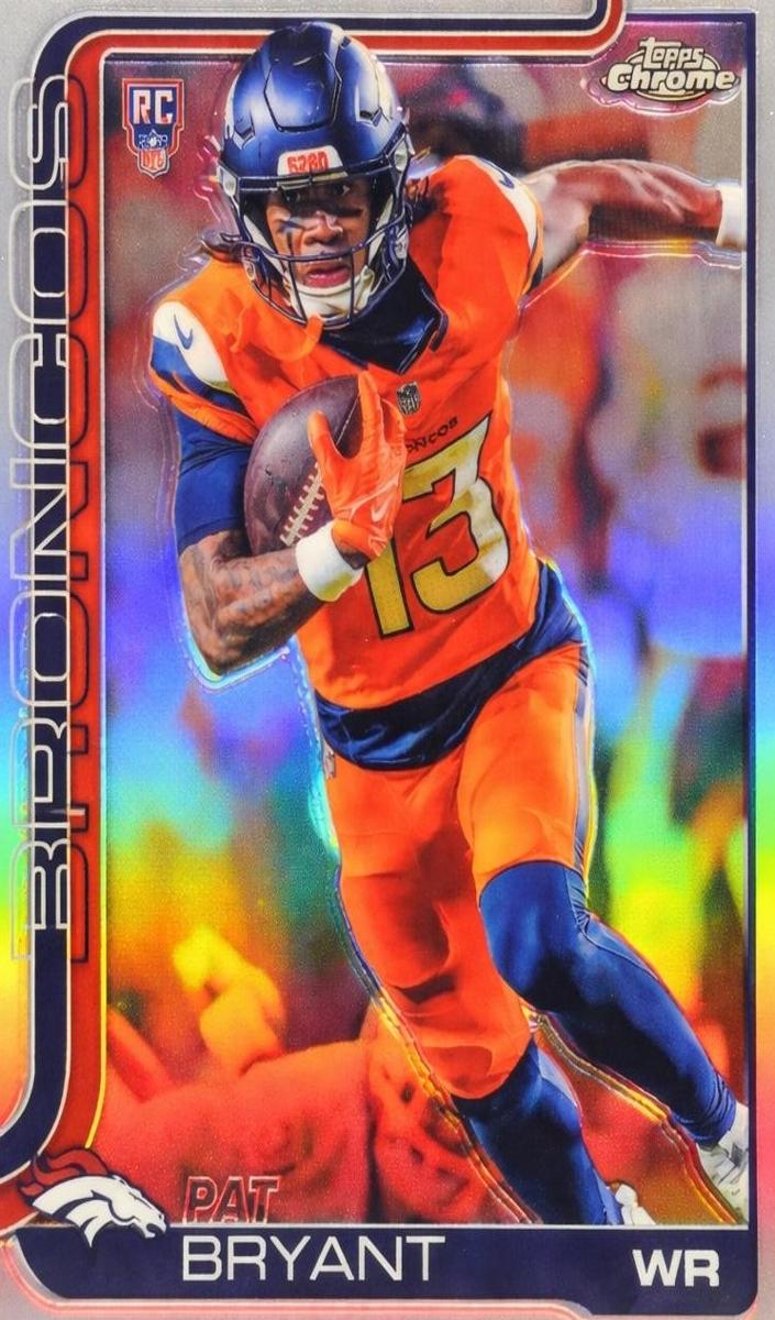 Pat Bryant 2025 Topps Chrome Football card