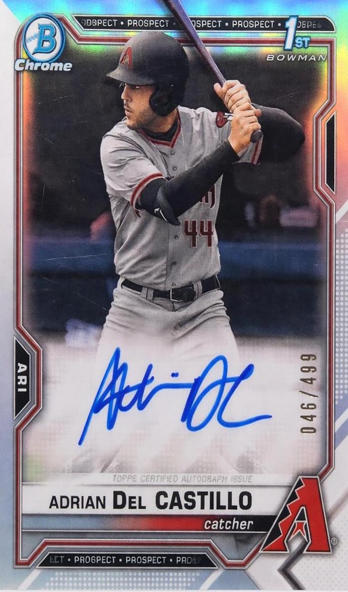 2021 Adrian Del Castillo [Refractor] #CDA-AD