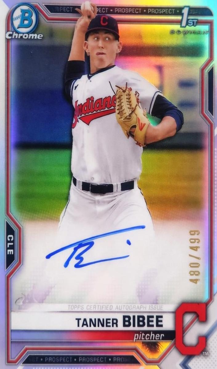 2021 Tanner Bibee [Refractor] #CDA-TBI