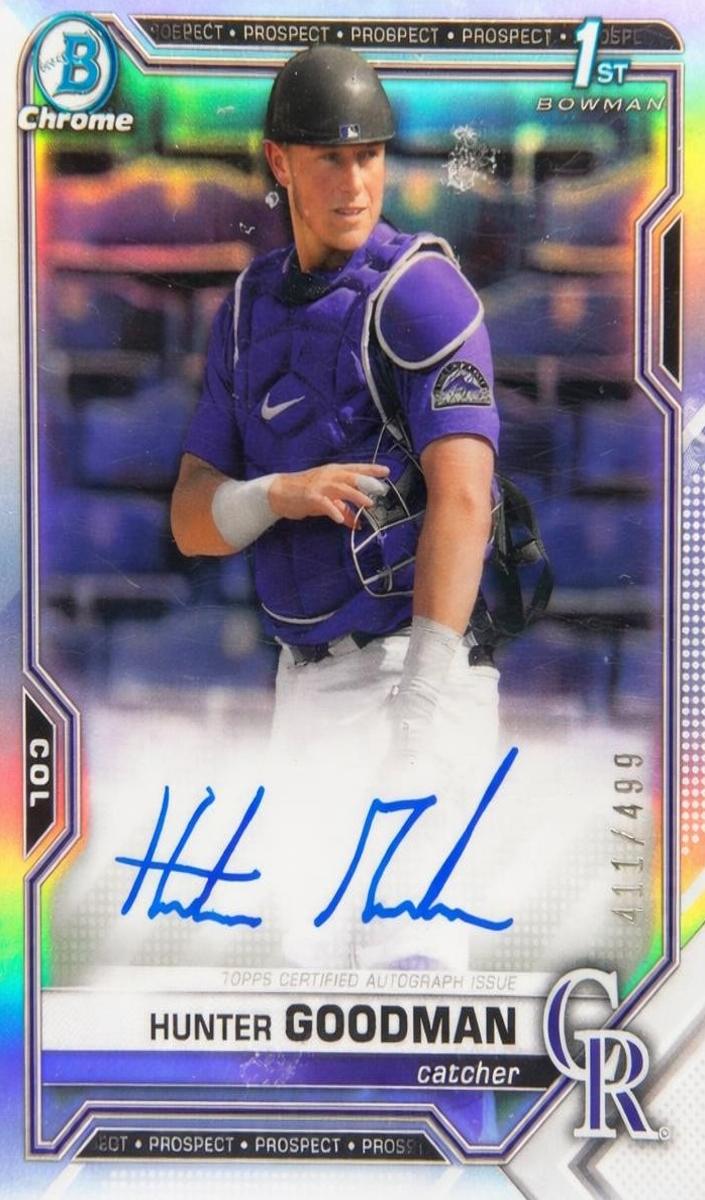 2021 Hunter Goodman [Refractor] #CDA-HG