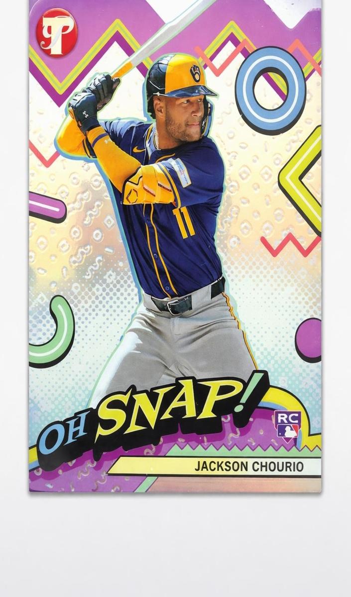 2024 Topps Pristine Jackson Chourio #OH-17 card