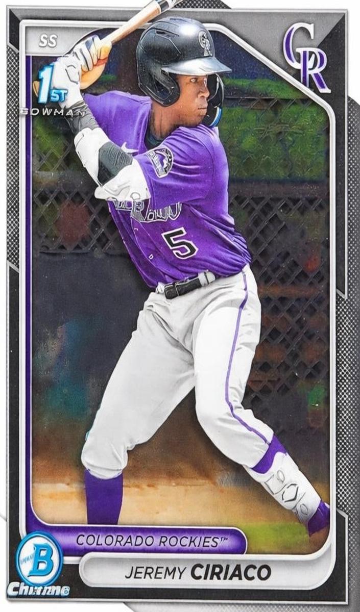 Jeremy Ciriaco 2024 Bowman Chrome Prospects card