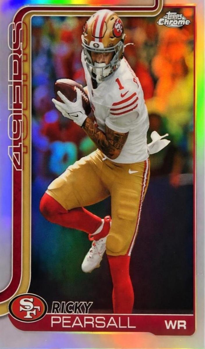 Ricky Pearsall 2025 Topps Chrome Football card