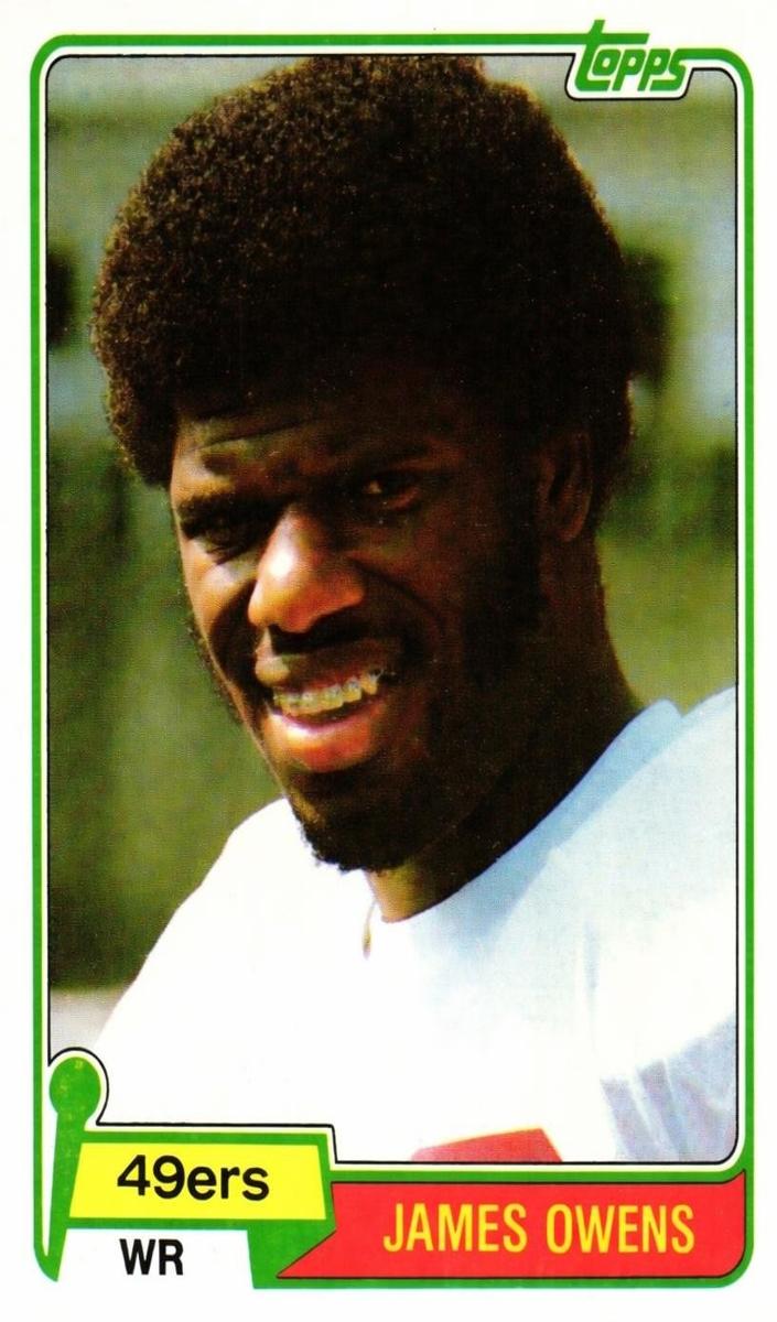 1981 James Owens #263