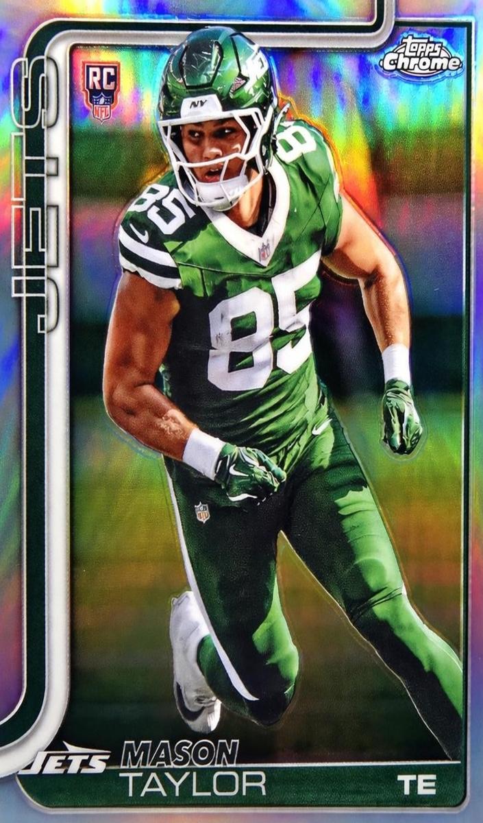 Mason Taylor 2025 Topps Chrome Football card